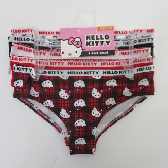 Hello Kitty Other - (#X) Hello Kitty 5 pack Christmas bikini underwear Women's Junior panties